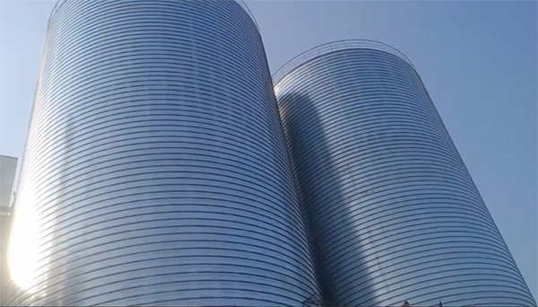 海沧2座混凝土高架卷板仓