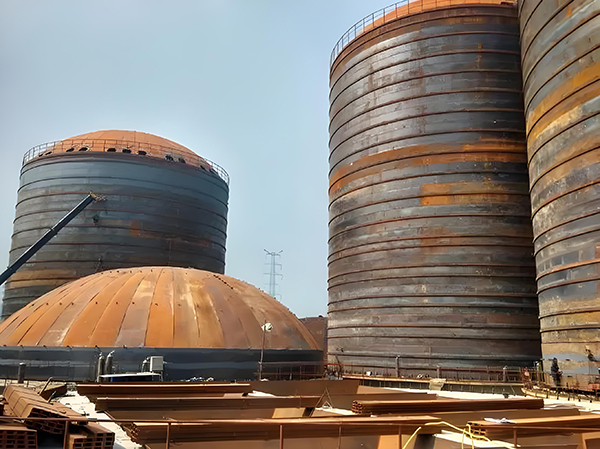 海沧焦粉钢板仓